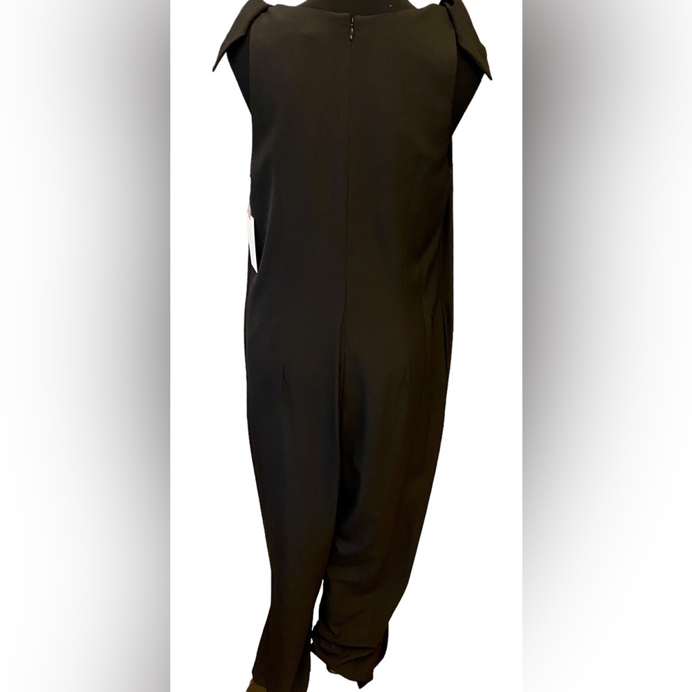 Alex Marie Maternity Jumpsuit, Black, Size 6 - Picture 4 of 10